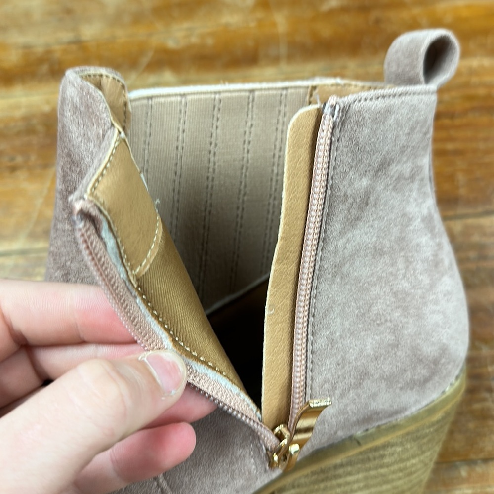 Corkys Blush Suede Potion Boots - Picture 7 of 7